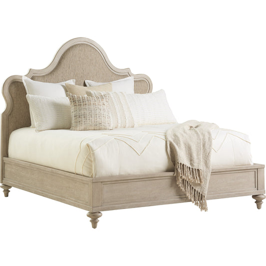 Zuma Upholstered Panel Bed by Lexington. Made from unique in a transitional style.