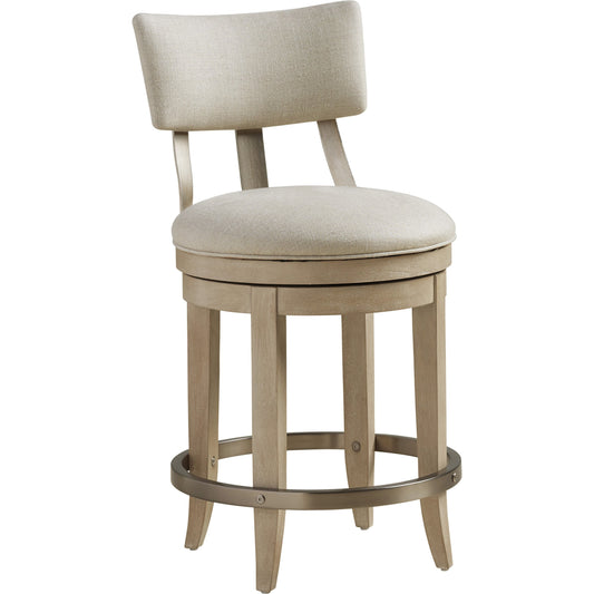 Cliffside Swivel Upholstered Counter Stool by Lexington. Made from unique in a transitional style.