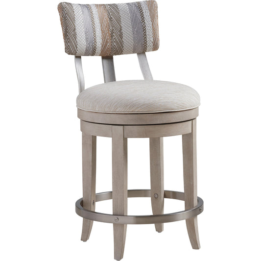 Cliffside Swivel Upholstered Counter Stool by Lexington. Made from unique in a transitional style.