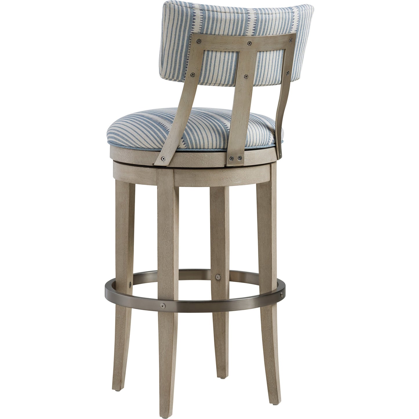 002 SR-834817 | Additional Silo | Cliffside Swivel Upholstered Bar Stool by Barclay Butera. Made from unique in a coastal style.