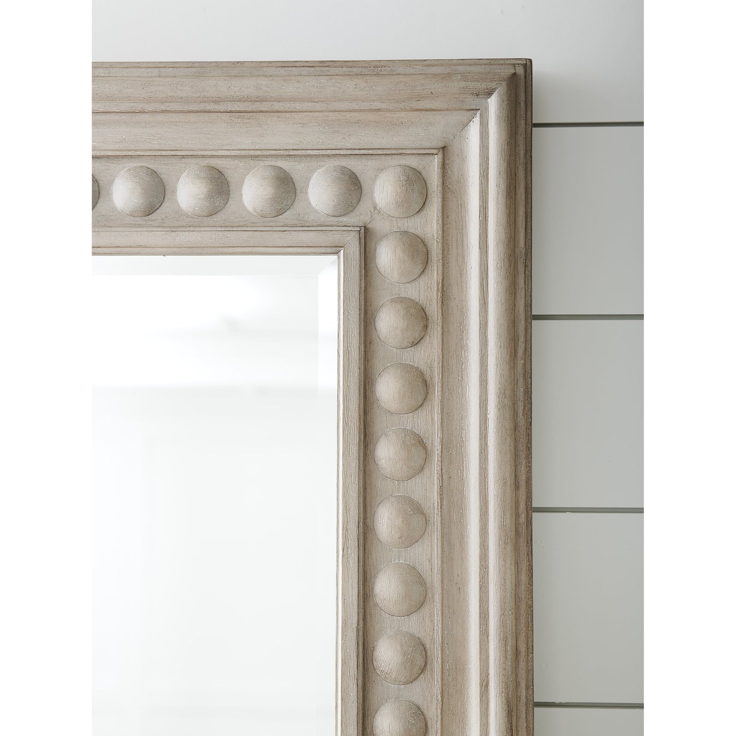 002 SR-834799 | Additional Silo | Carbon Floor Mirror by Barclay Butera in taupe. Made from unique in a cottage & farmhouse style.