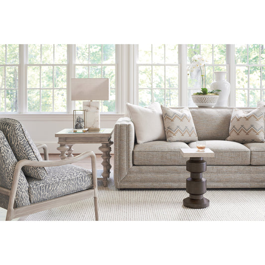 Calamigos Accent Table by Barclay Butera. Made from unique in a eclectic & global style.