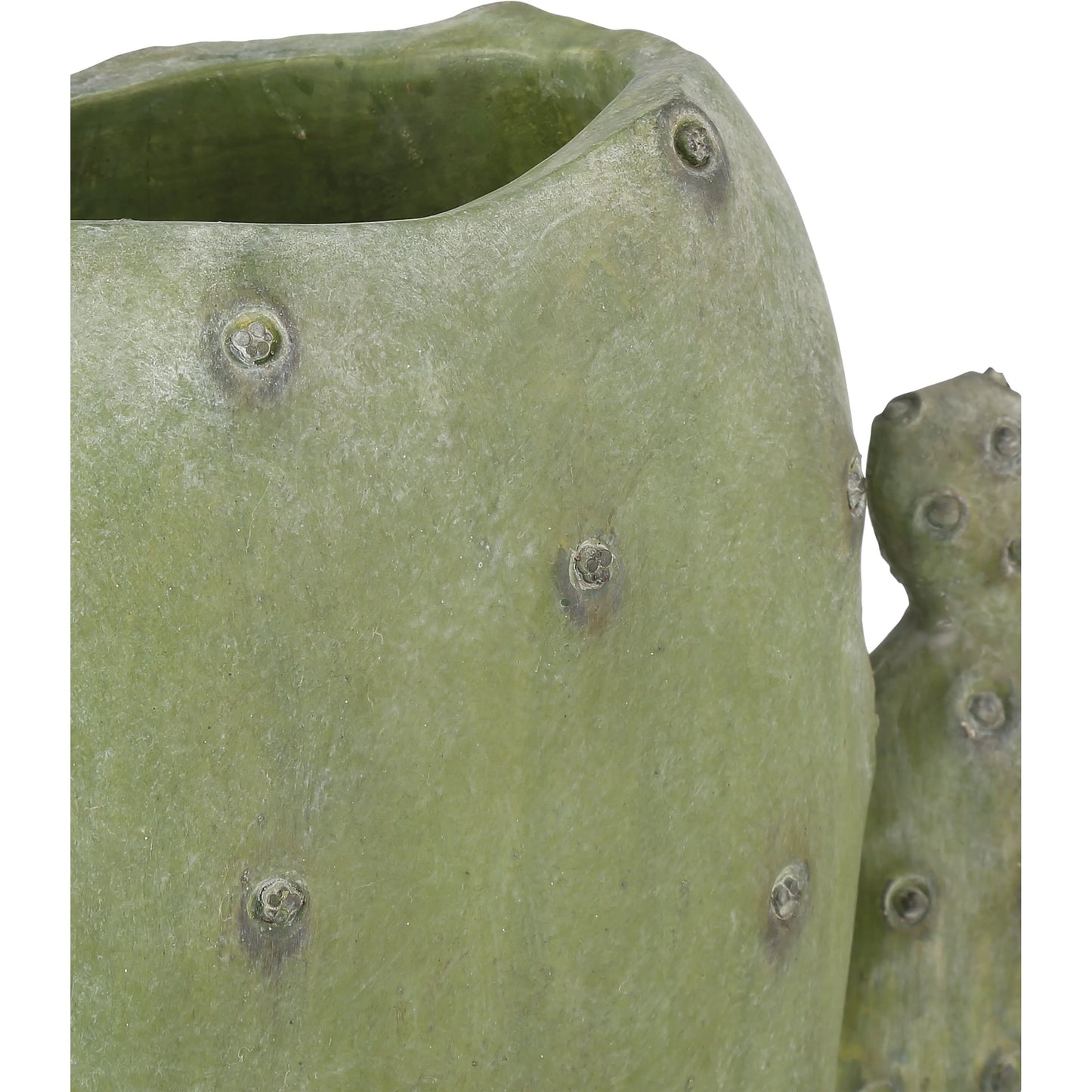004 SI-2191679 | Additional Silo | Cactus Vase Set by Currey and Company in green. Made from composite in a modern style.