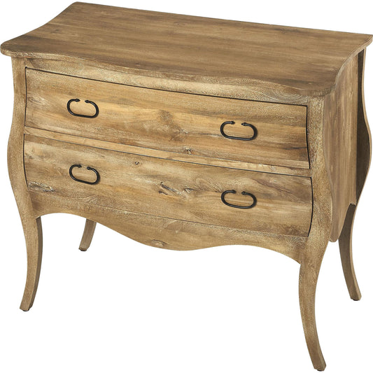 001 S-242724 | Additional Silo | Rochelle Natural Chest by Butler Specialty Company in light brown and natural mango. Made from mango wood solids, mdf in a traditional style.