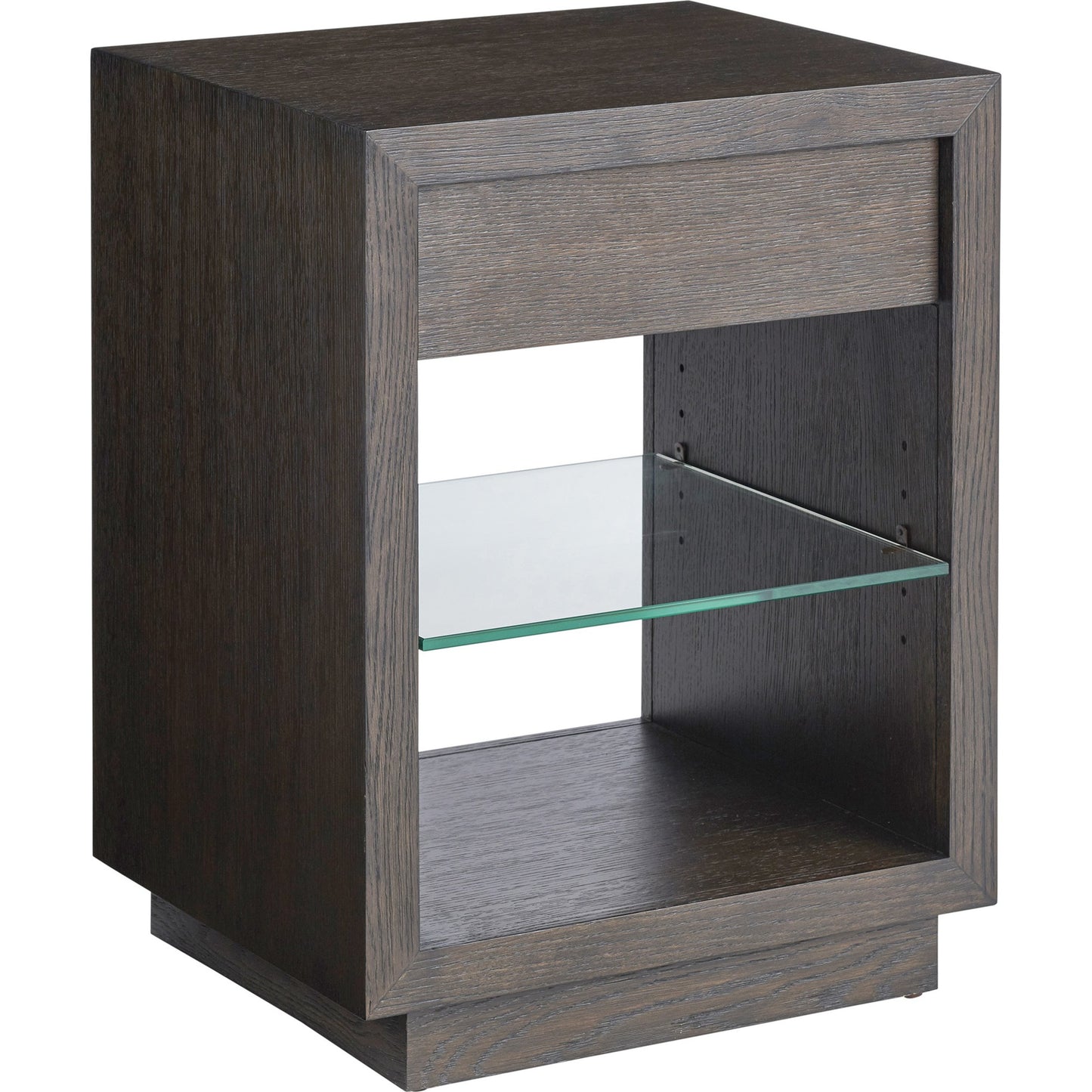 001 SI-1770672 | Additional Silo | City Creek Night Table by Lexington in dark mocha. Made from unique in a modern style.