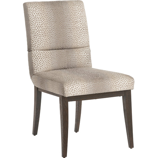 Glenwild Side Chair by Lexington in dark mocha. Made from unique in a transitional style.