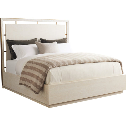Post Ranch Panel Bed by Lexington in winter white. Made from unique in a coastal style.