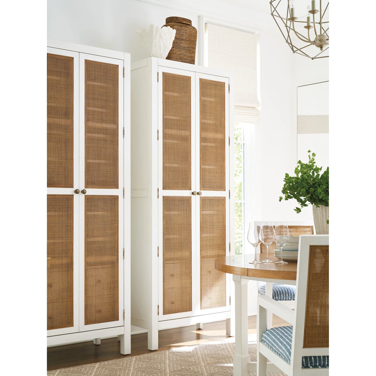 002 SI-1962860 | Lifestyle | Surf Storage Cabinet by Lexington in white tides. Made from unique in a cottage & farmhouse style.