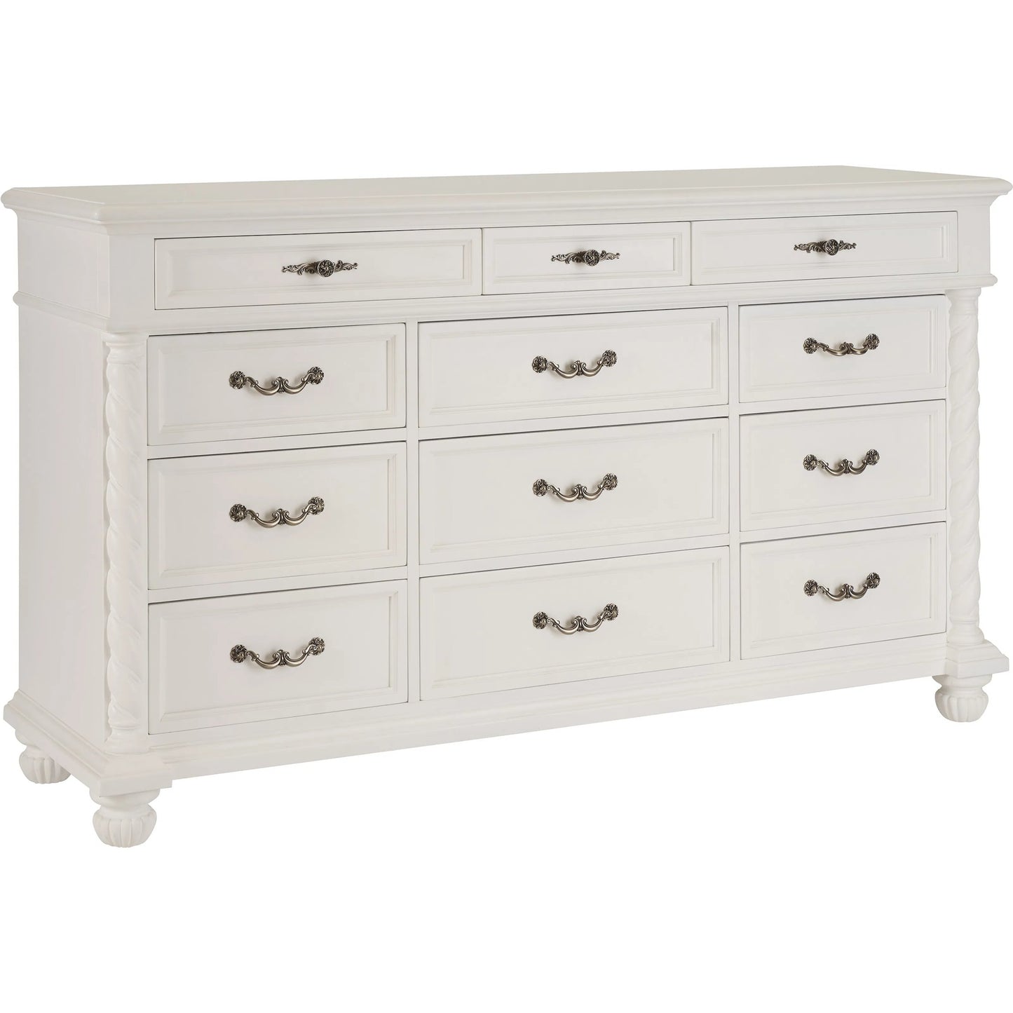 001 SI-2242512 | Primary Silo | Aegean Triple Dresser by Barclay Butera in polo mallet white. Made from unique in a unique style.