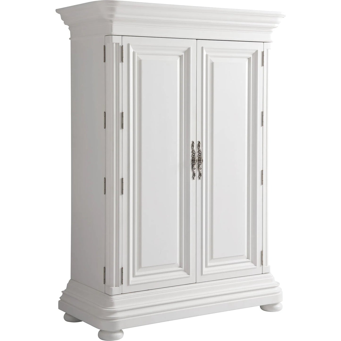 001 SI-2242537 | Primary Silo | Grand Villa Cabinet by Barclay Butera in polo mallet white. Made from unique in a unique style.