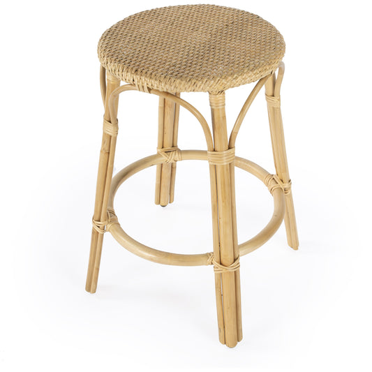 Tobias Round Counter Stool by Butler Specialty Company. Made from unique in a coastal style.