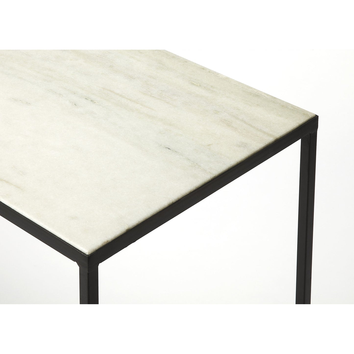 002 S-259945 | Additional Silo | Phinney Console Table by Butler Specialty Company in multi-color and marble, metal. Made from iron, marble in a modern style.