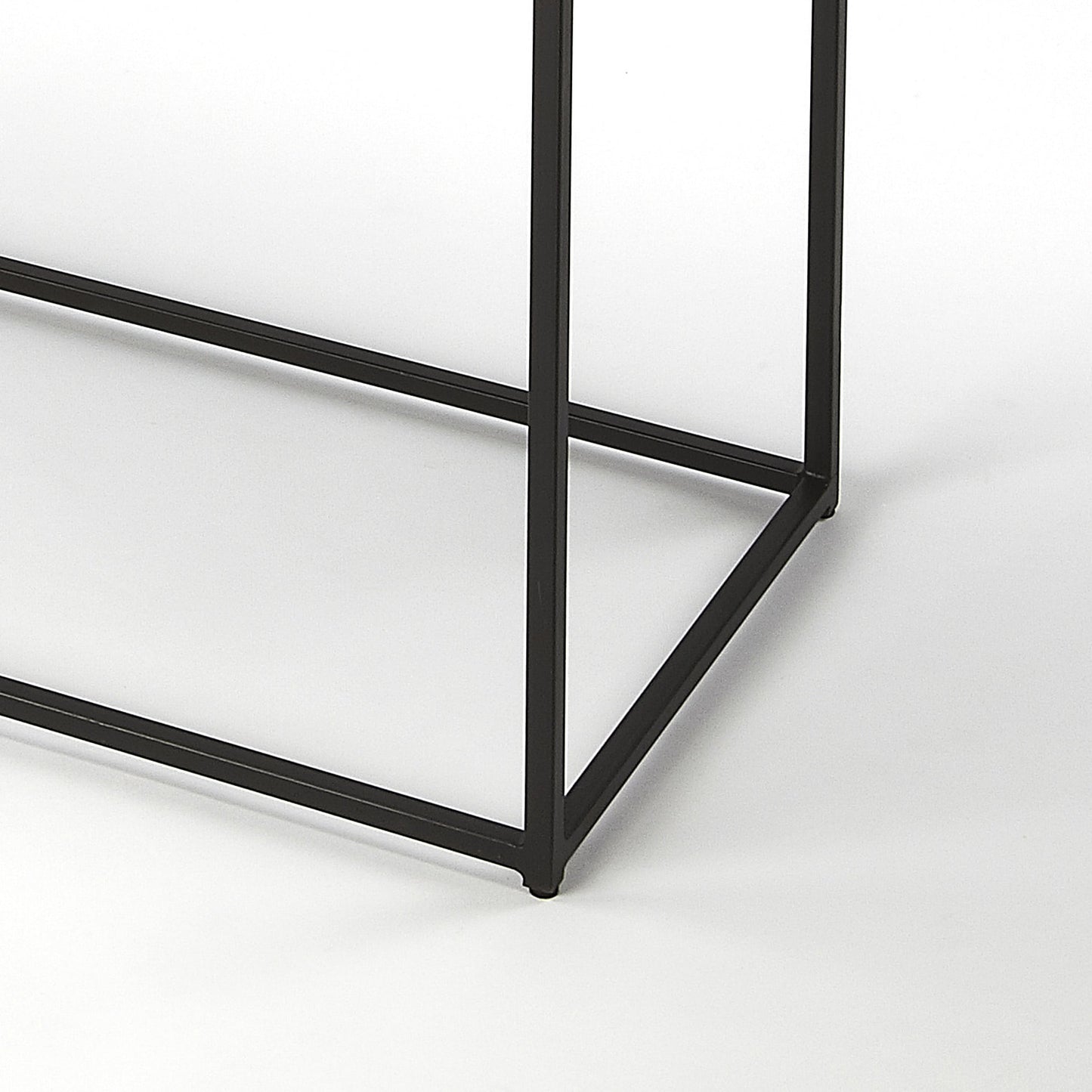003 S-259945 | Additional Silo | Phinney Console Table by Butler Specialty Company in multi-color and marble, metal. Made from iron, marble in a modern style.