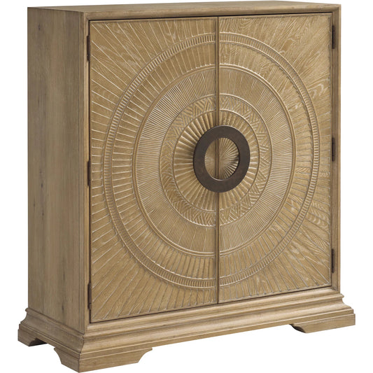 001 SI-2540484 | Primary Silo | Sherwood Door Chest by Barclay Butera in tan. Made from white oak in a unique style.