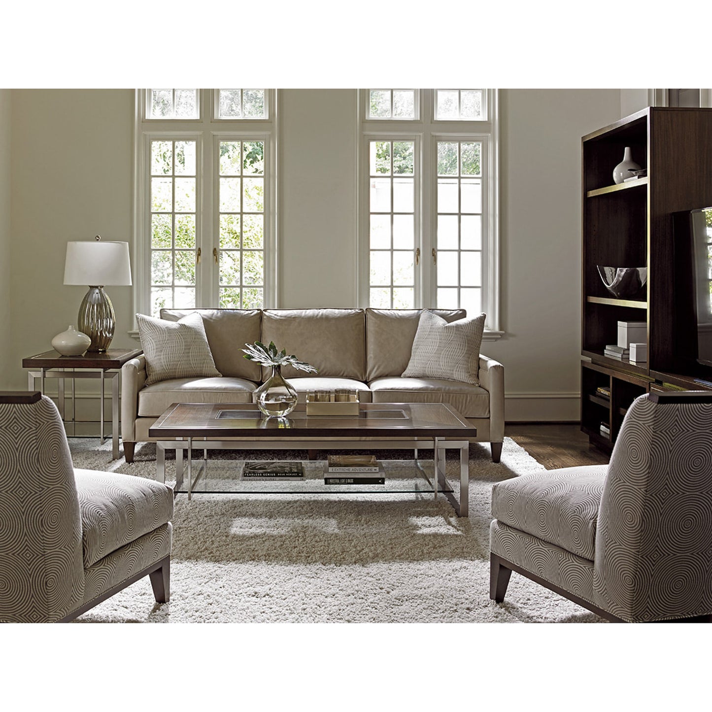 007 SR-835739 | Lifestyle | Thurston Bunching Bookcase by Lexington. Made from unique in a modern style.