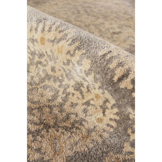 Fine Wool 9495 Rug by Exquisite Rugs in silver, gray. Made from new zealand wool in a unique style.