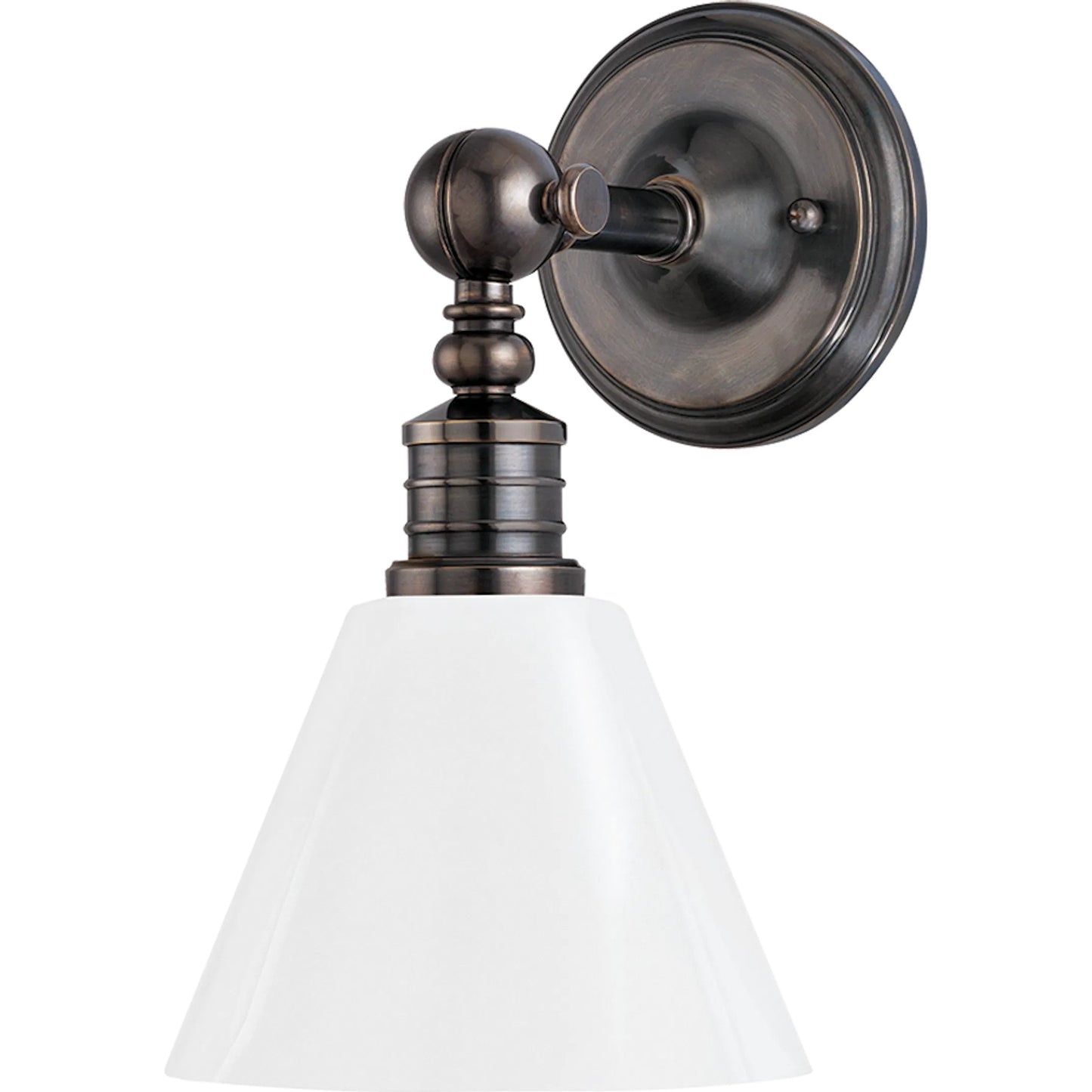 001 S-312827 | Primary Silo | Darien Wall Sconce by Hudson Valley in distressed bronze. Made from brass in a traditional style.