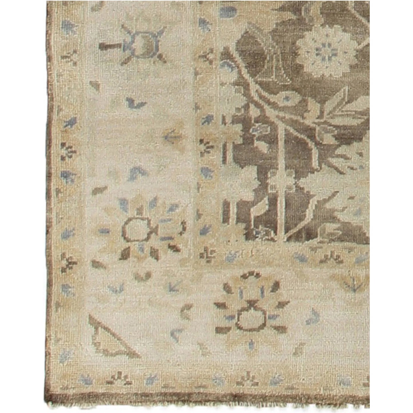 002 SI-2544106,SI-2544108,SI-2544109 | Additional Silo | Antique Weave Oushak 9733 Rug by Exquisite Rugs in mink, ivory. Made from new zealand wool in a unique style.