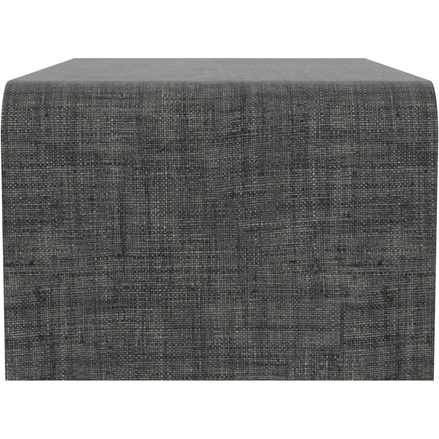 004 SI-2077887 | Additional Silo | Chatham Raffia Waterfall Coffee Table by Butler Specialty Company in charcoal and charcoal raffia. Made from gmelina beechwood solids, mdf, raffia in a transitional style.