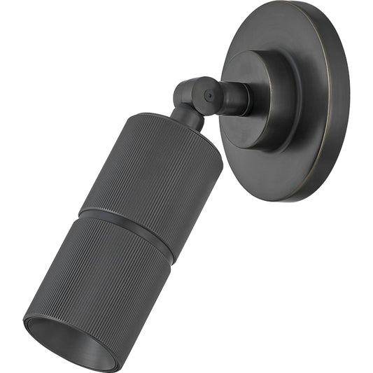 Truett Wall Sconce by Hudson Valley in distressed bronze. Made from aluminum in a transitional style.