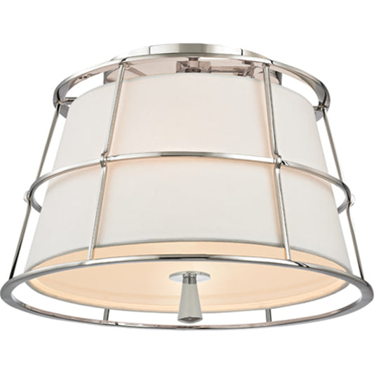 Savona Semi Flush by Hudson Valley. Made from steel in a transitional style.
