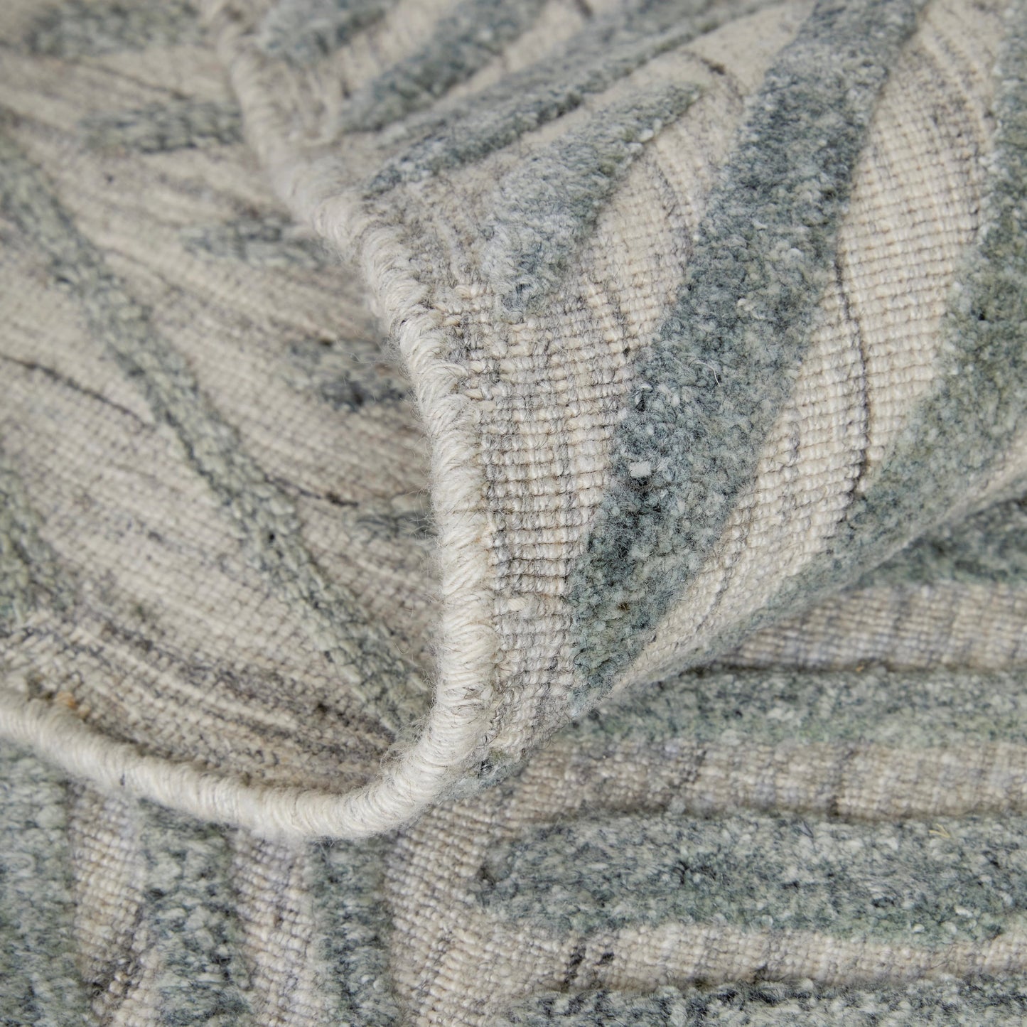 003 SI-2158837,SI-2158838,SI-2158839,SI-2158840,SI-2158841,SI-2158842,SI-2158843 | Closeup | Elias Rug - ELS69FYF by Feizy in green, ivory, tan. Made from viscose, wool in a unique style.