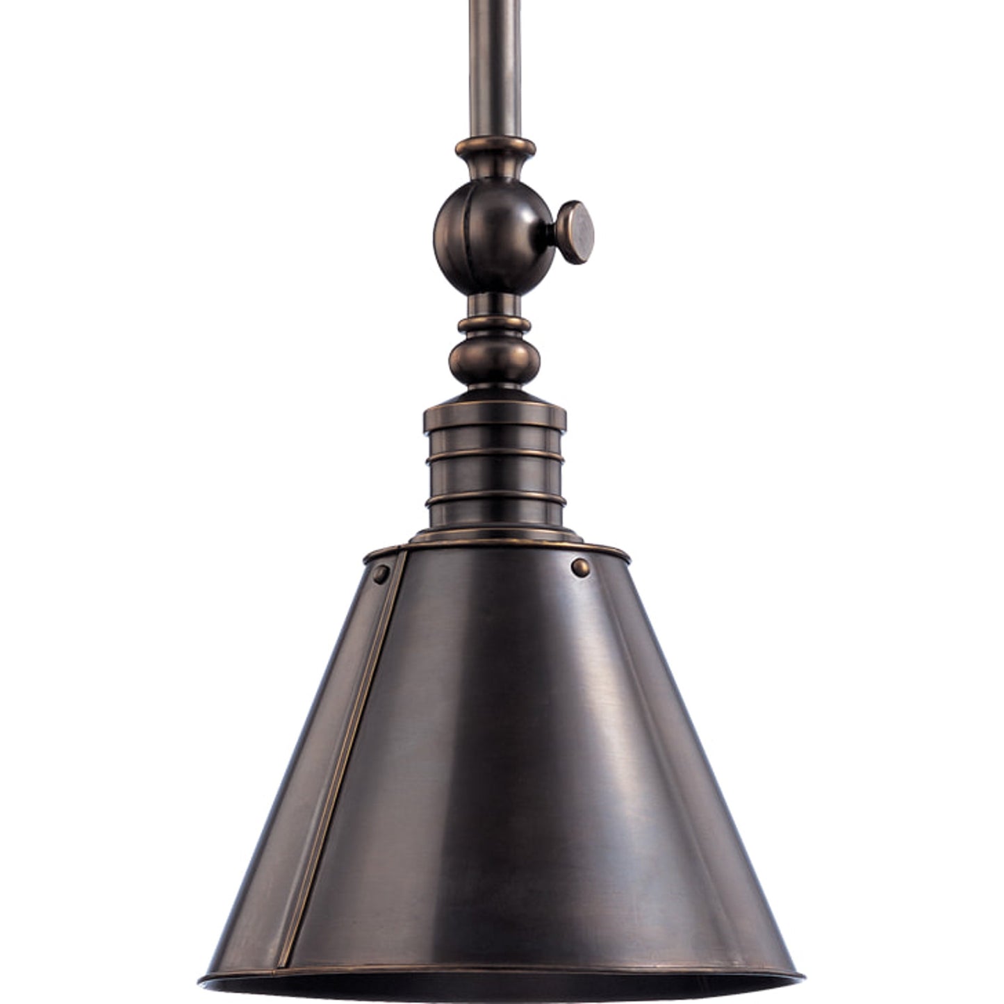 001 S-312948 | Additional Silo | Darien Metal Pendant Light by Hudson Valley in distressed bronze. Made from brass in a rustic style.
