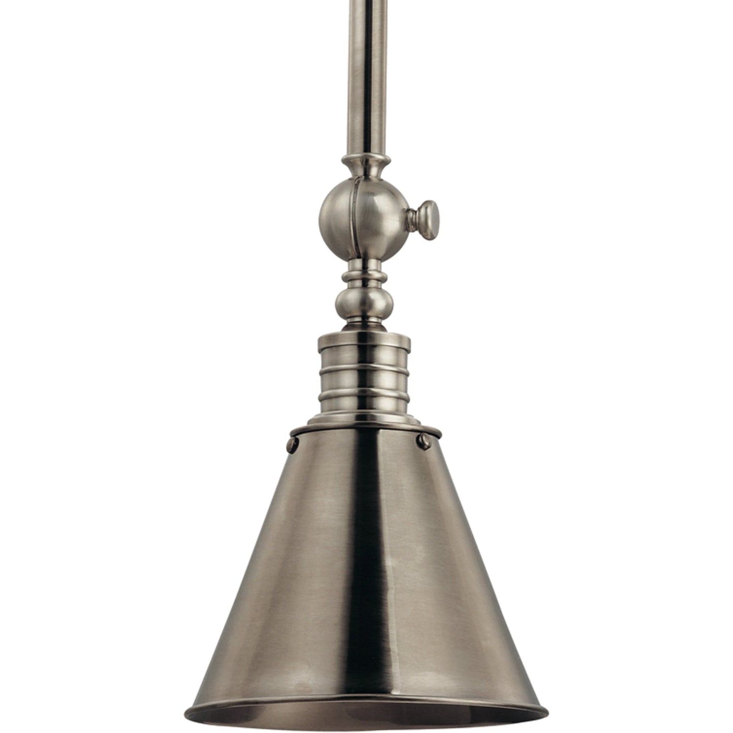 003 S-312948 | Additional Silo | Darien Metal Pendant Light by Hudson Valley in distressed bronze. Made from brass in a rustic style.