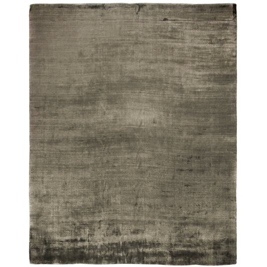 Purity 9914 Rug by Exquisite Rugs in dark taupe. Made from bamboo silk in a unique style.