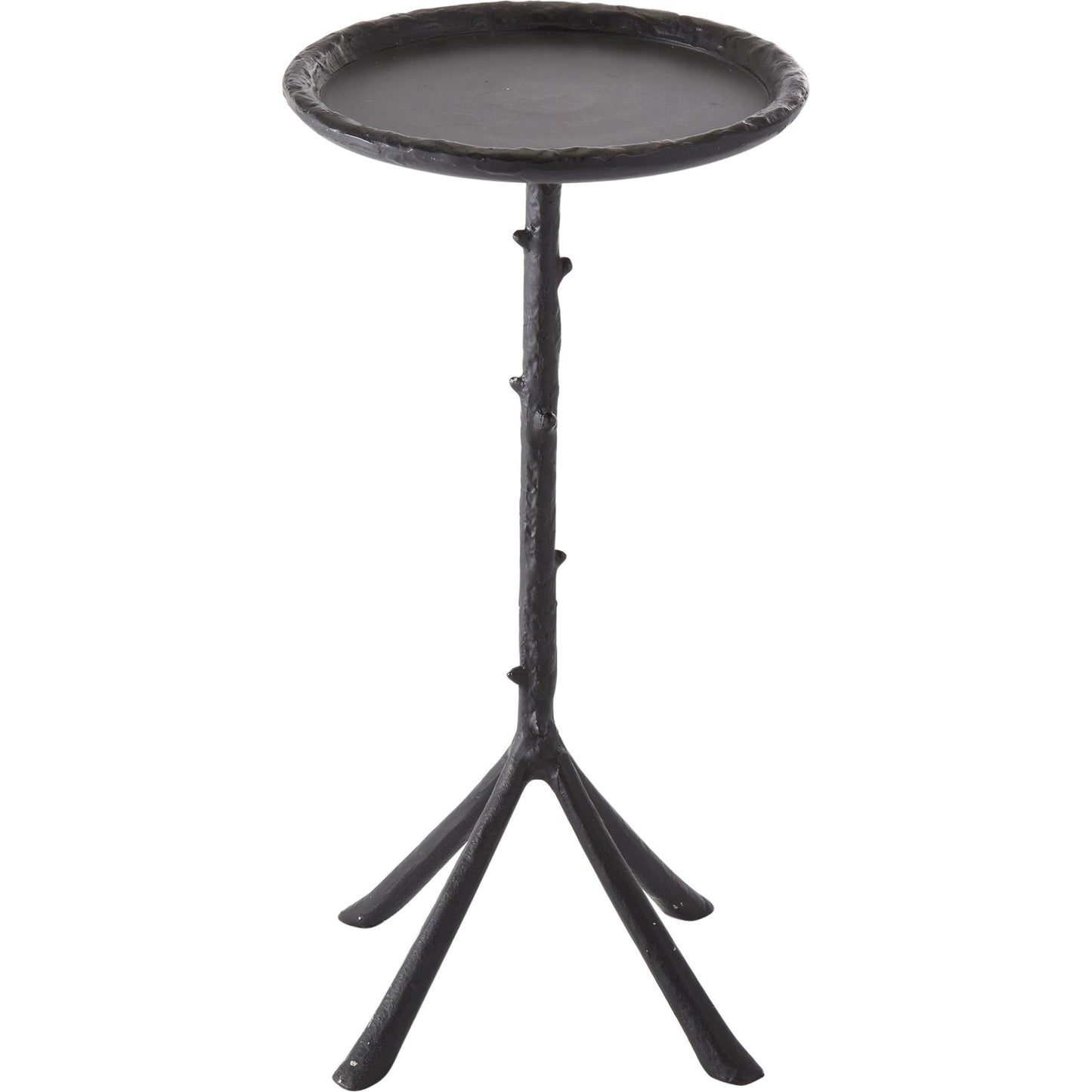002 SR-701672 | Additional Silo | Mini Twig Table by Global Views in black powder coat. Made from aluminum in a rustic style.