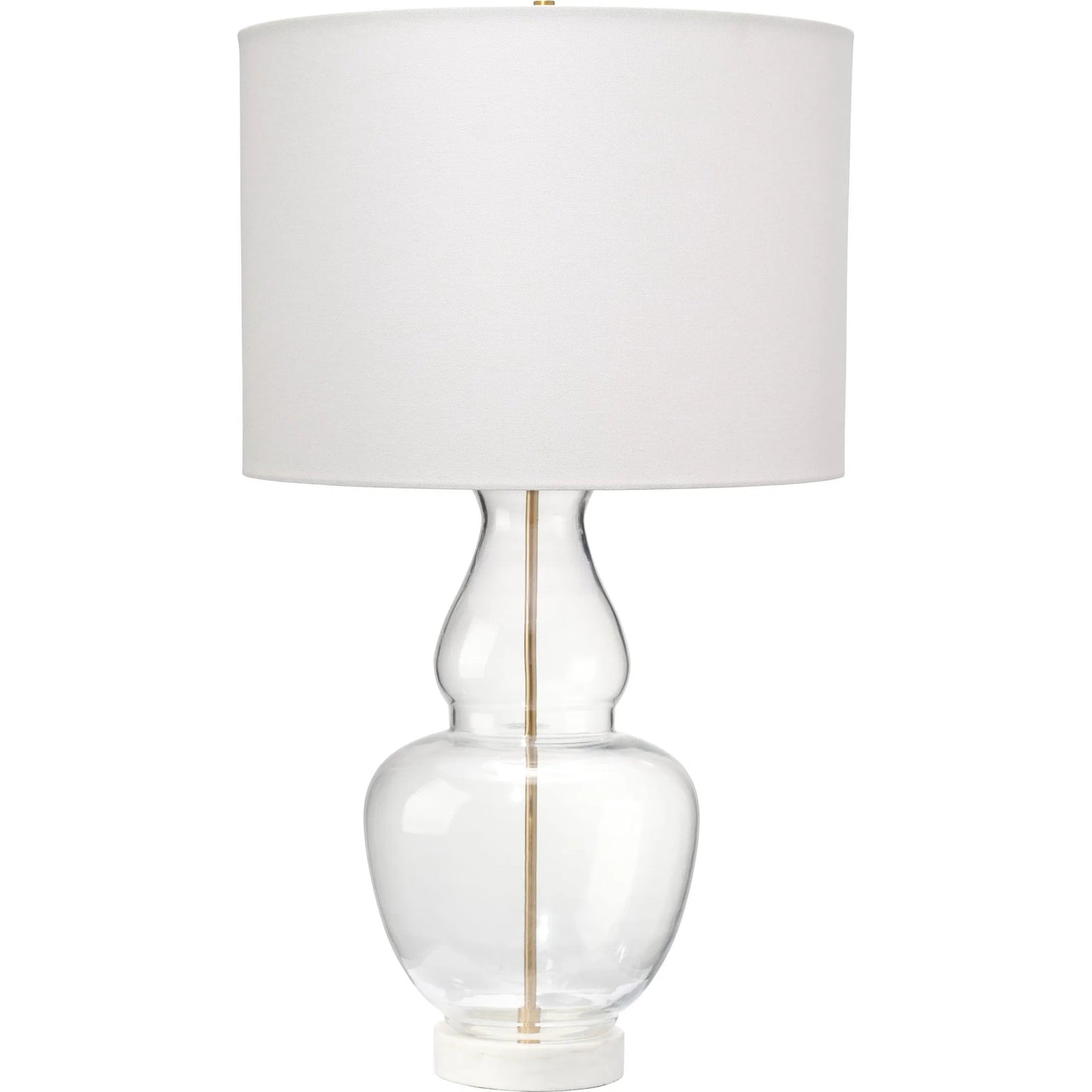 000 SI-2537723 | Primary Silo | Poised Table Lamp by Jamie Young in clear and clear glass. Made from glass in a unique style.