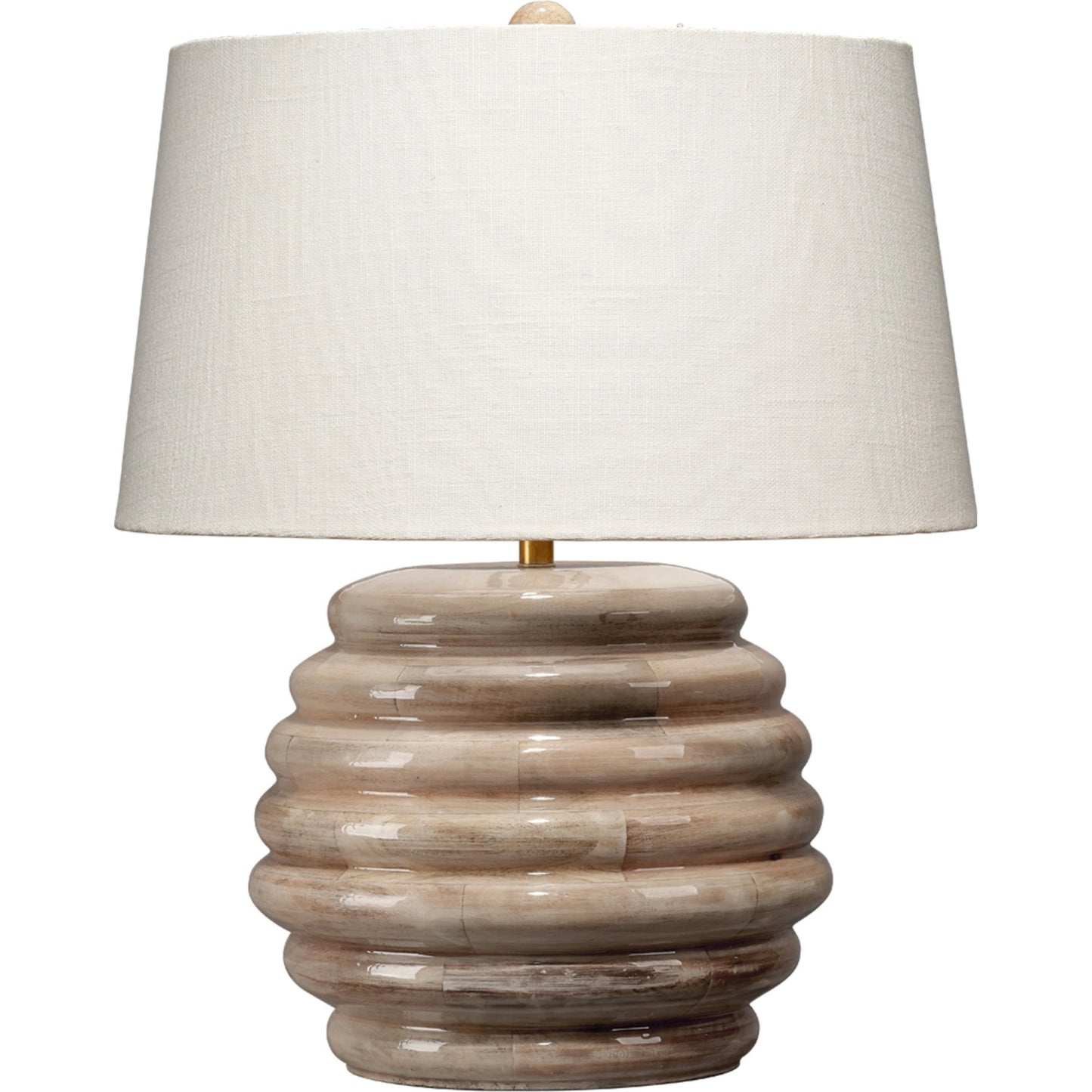 001 SI-2146454 | Primary Silo | Soroban Table Lamp by Jamie Young in natural. Made from mango wood in a modern style.