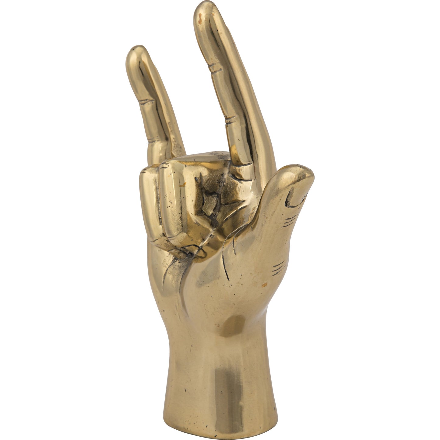 002 S-334900 | Additional Silo | I Love You by Noir in brass. Made from brass in a modern style.