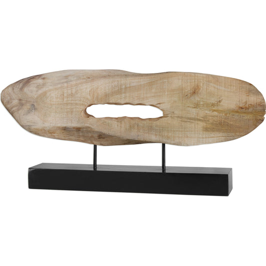 Paol Mango Wood Sculpture by Uttermost. Made from mango wood, iron in a modern style.