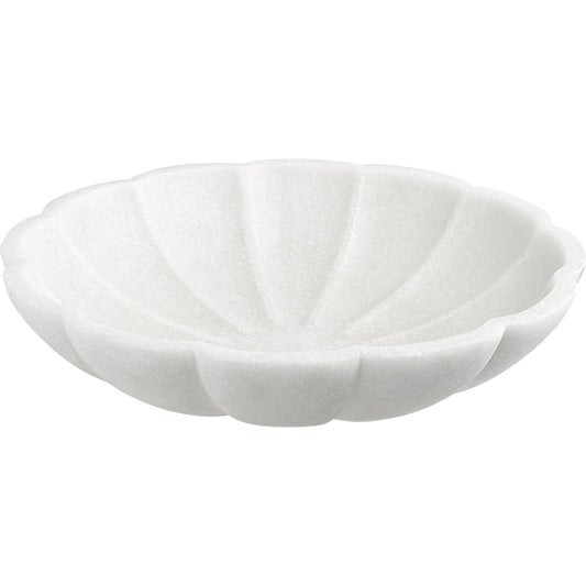 Petal Bowl by Uttermost in ivory. Made from ricestone in a coastal style.