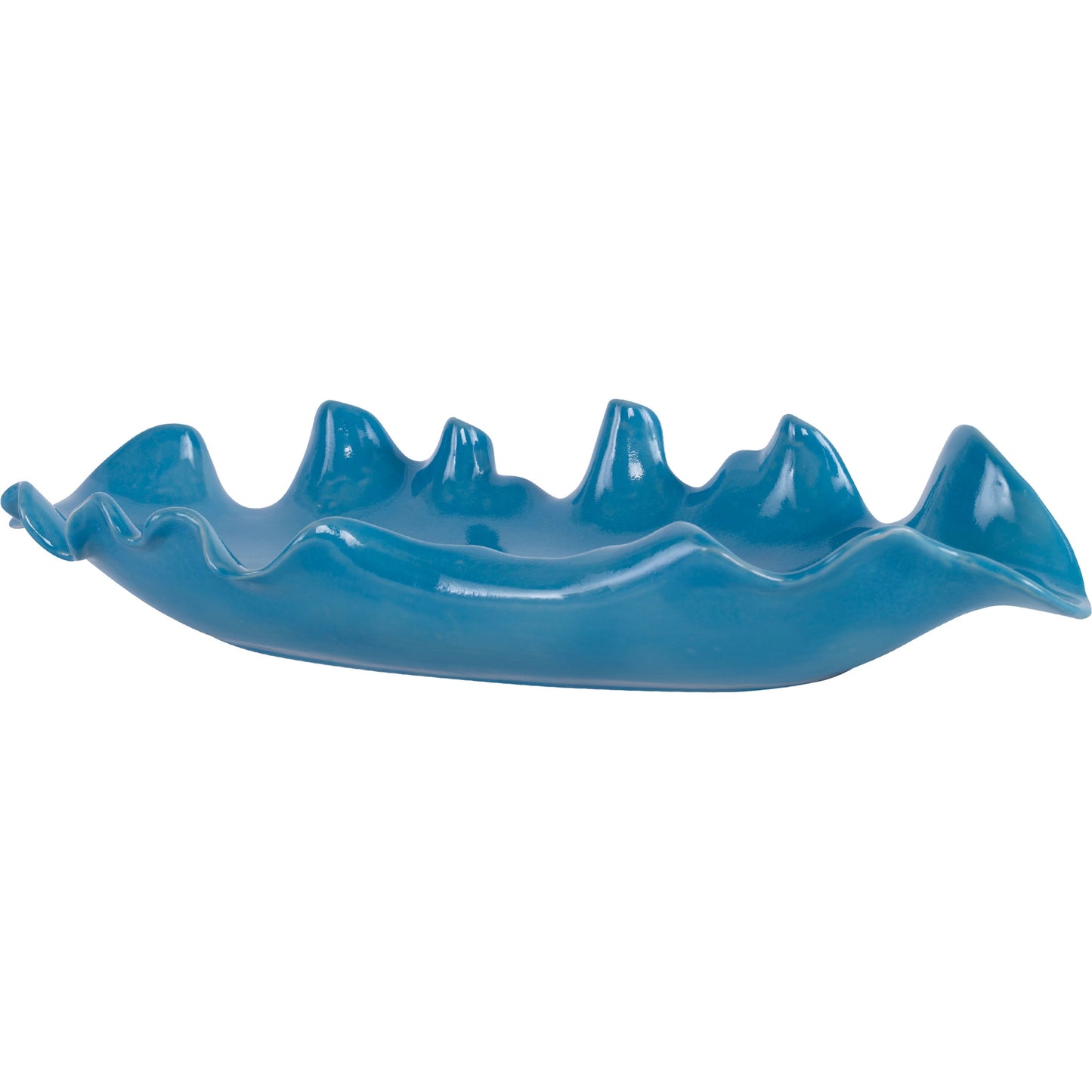 006 SI-1981249 | Additional Silo | Ruffled Feathers Bowl by Uttermost. Made from earthenware in a modern style.