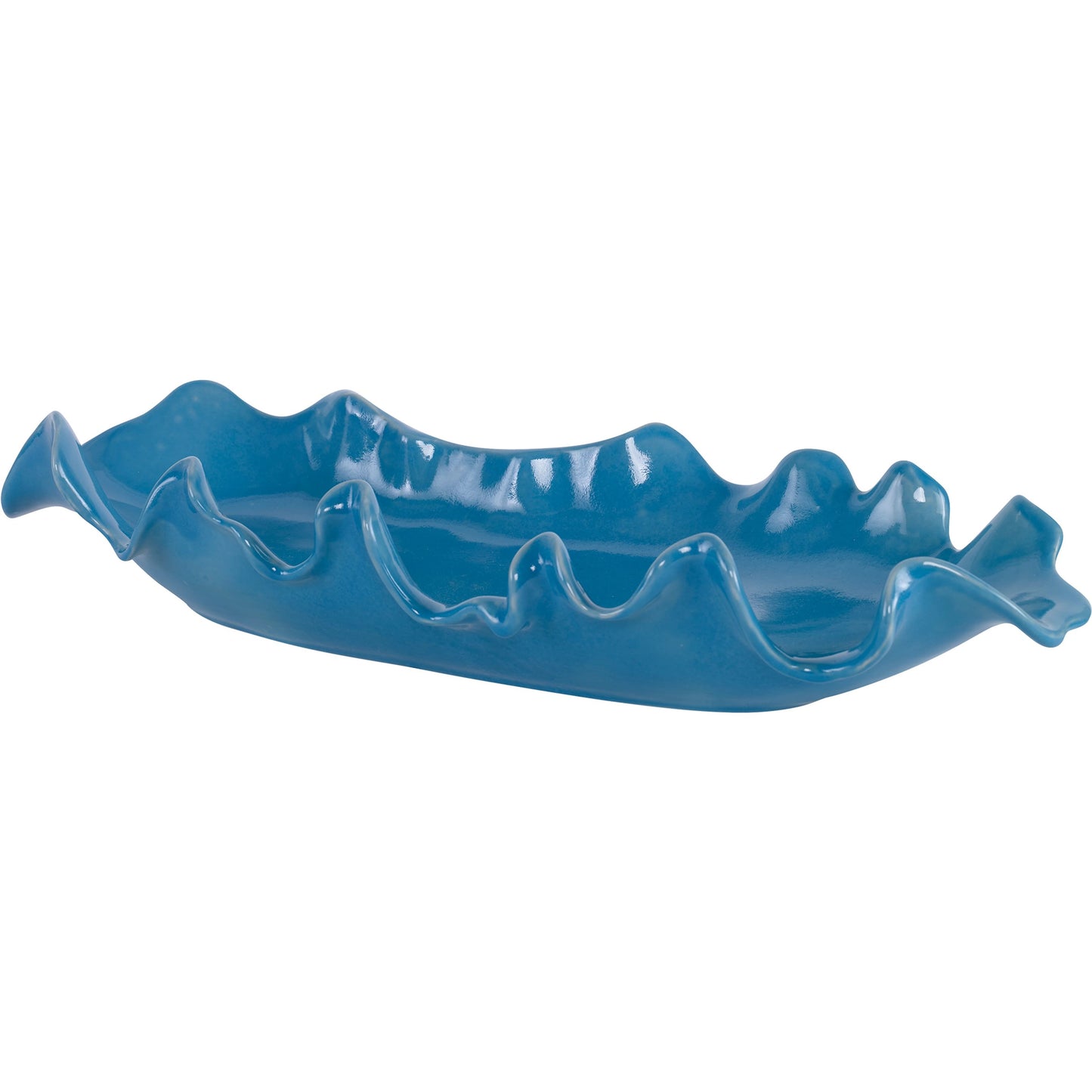 005 SI-1981249 | Additional Silo | Ruffled Feathers Bowl by Uttermost. Made from earthenware in a modern style.