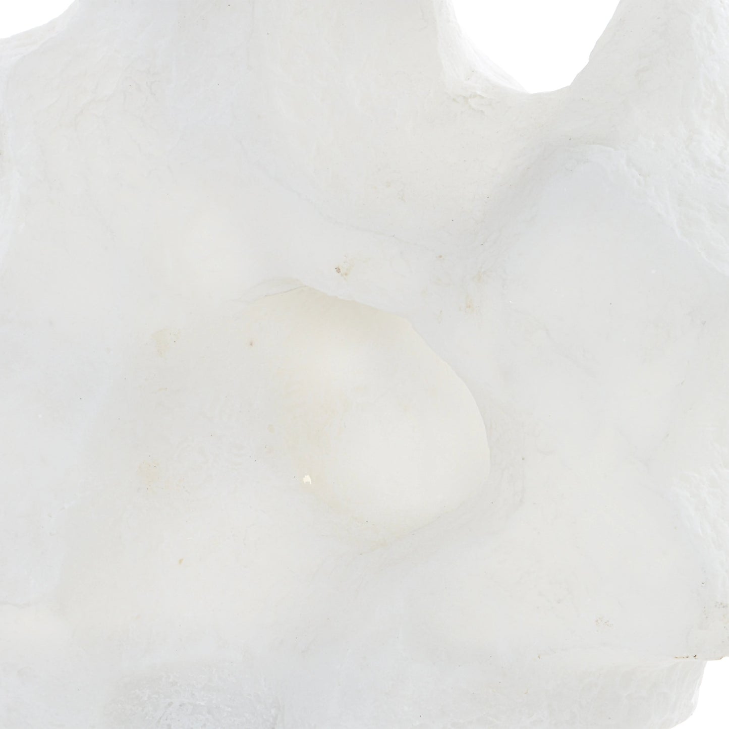 003 SI-1981243 | Additional Silo | Remnant Sculptures by Uttermost in white. Made from man-made stone, crystal in a modern style.