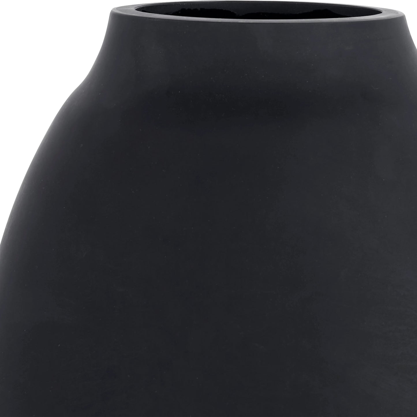 004 SI-1981259 | Additional Silo | Hearth Vases by Uttermost in matte black. Made from glass in a modern style.