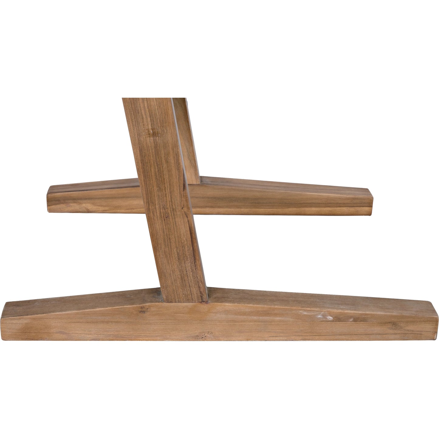 005 SI-1957007 | Closeup | Salam Chair by Noir in clear coat flat teak. Made from teak and rope in a cottage & farmhouse style.