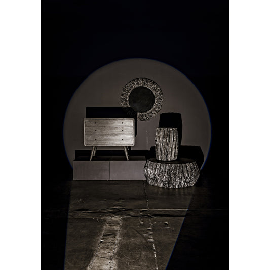 Bart Chest by Noir in cinder black. Made from mindi in a modern style.