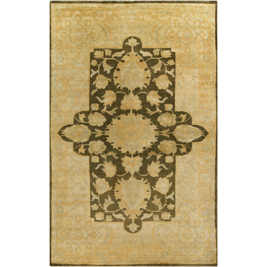 001 74918-9366 | Primary Silo | Ainsley Rug - 1675 by Surya in olive, ivory, wheat. Made from 100% new zealand wool in a unique style.