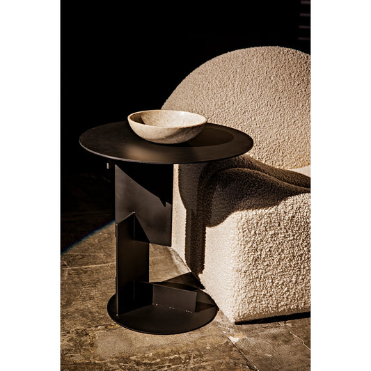 Marble Bowls by Noir in white marble. Made from marble in a modern style.