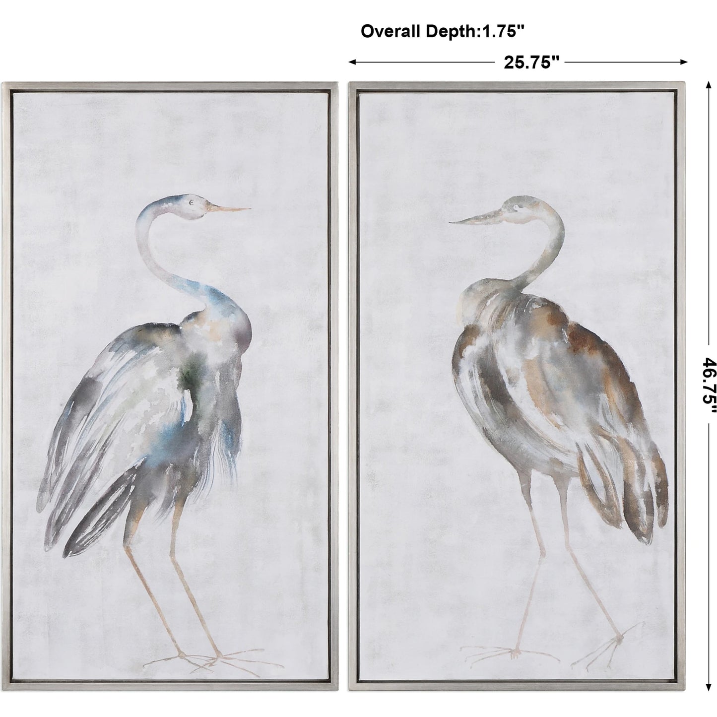 004 S-254079 | Additional Silo | Summer Birds Framed Art by Uttermost in multi. Made from pine wood, canvas, acrylic in a coastal style.