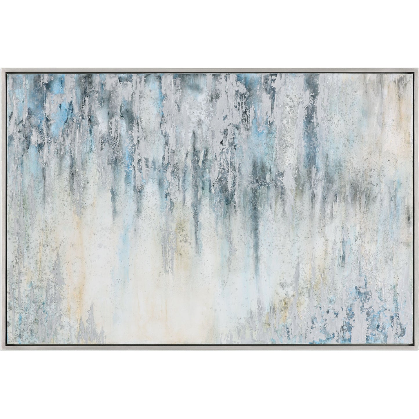 001 S-254080 | Primary Silo | Overcast Abstract Art by Uttermost in multi. Made from pine wood, canvas, acrylic in a modern style.
