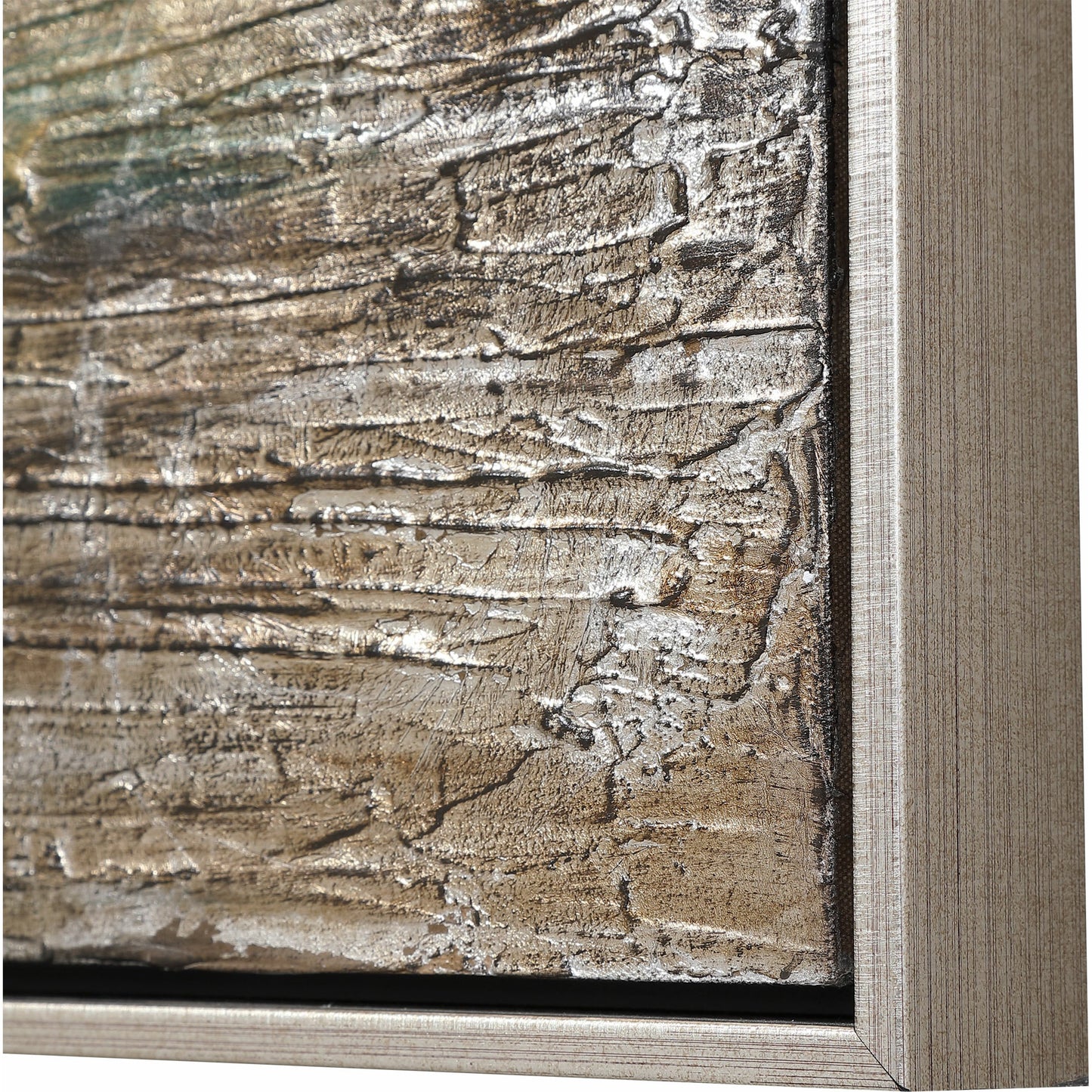 002 SR-824226 | Additional Silo | Desert Rain Hand Painted Abstract Art by Uttermost in multi. Made from fir wood, pu frame, canvas in a modern style.