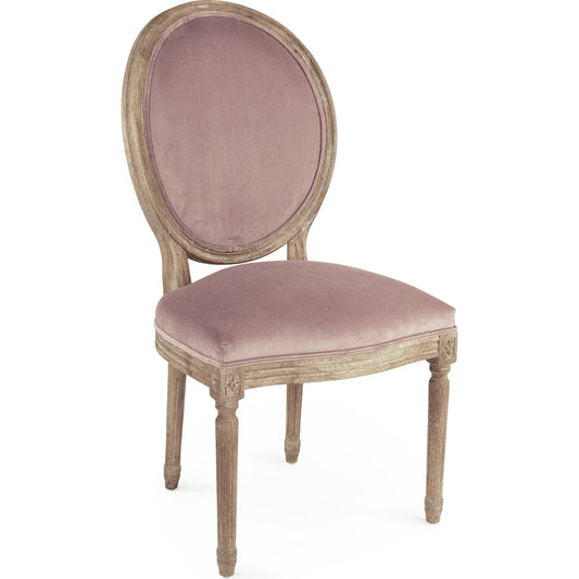 Medallion Velvet Side Chair by Zentique. Made from unique in a traditional style.