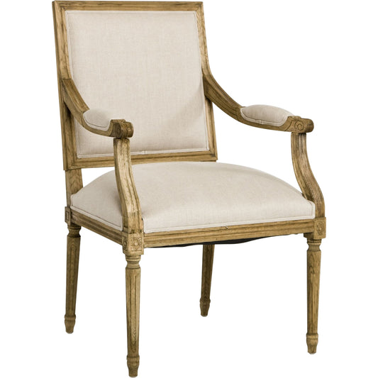 Louis Arm Chair by Zentique. Made from unique in a traditional style.
