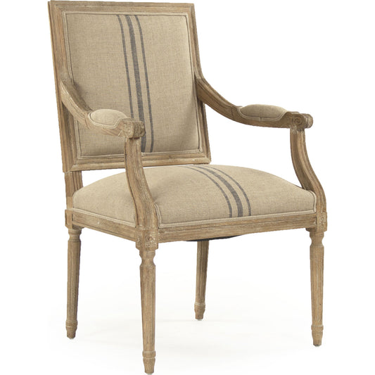 Louis Arm Chair by Zentique. Made from unique in a traditional style.