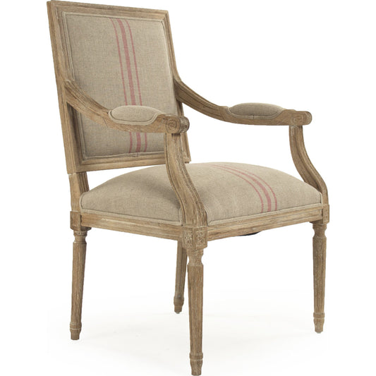Louis Arm Chair by Zentique. Made from unique in a traditional style.